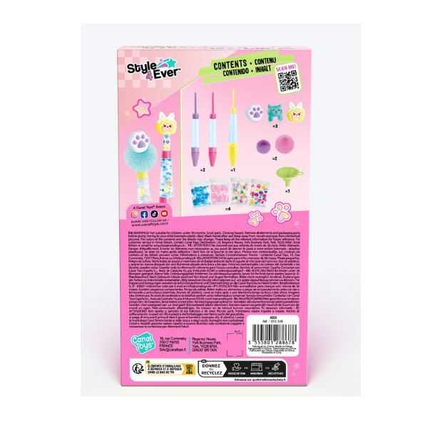 style 4 ever pack subrayador y boligrafos diy (canal toys - ofg349)