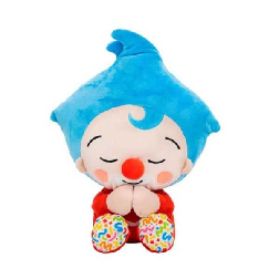 plim plim payaso peluche buenas noches (bandai - pl85030)