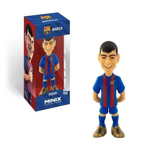 minix figura 12 cm f.c.barcelona pedri (bandai - mn13074)