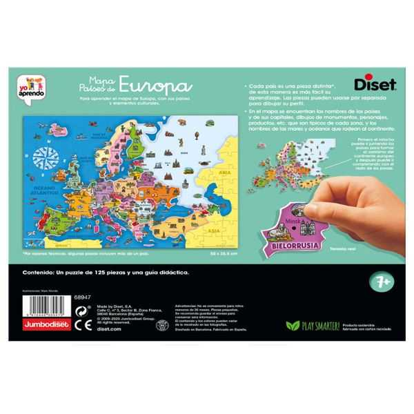 aprendo los paises de europa (diset - 68947)