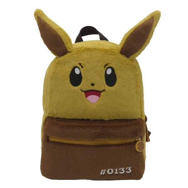 pokemon mochila peluche funcional eevee (cyp imports - mc20-105pk)