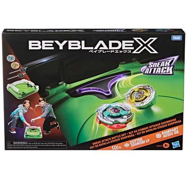 beyblade x set de batalla sneak attack (hasbro - g1940eu4) beyblade x set de batalla sneak attack (hasbro - g1940eu4)