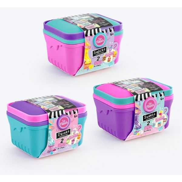 slime mini food case (canal toys - ssc240)