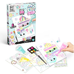 art lab fluffy paint kit de acuarelas 3d (canal toys - art019)
