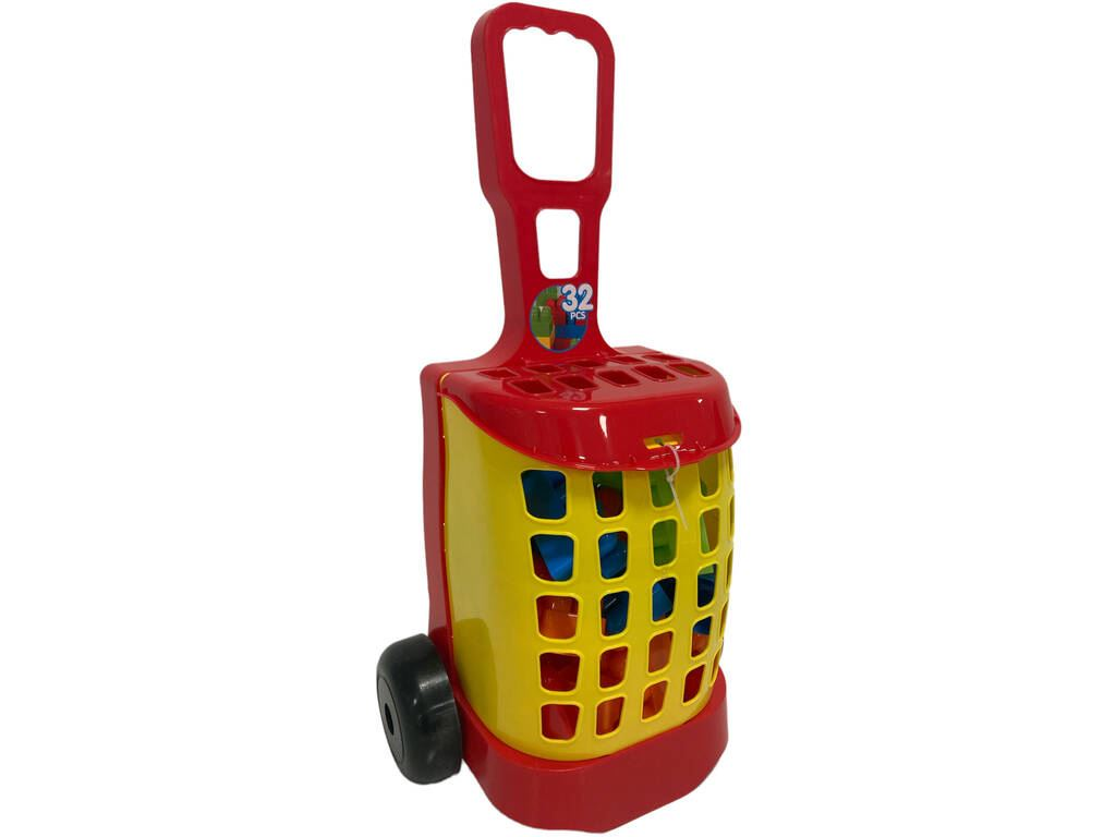 carrito grande+32 blocks  (vicam toys - 41)