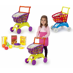 carrito supermercado+alimentos surtidos ( vicam - 20)
