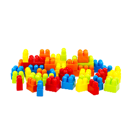 set block construcciones 40 piezas (vicam - 87)
