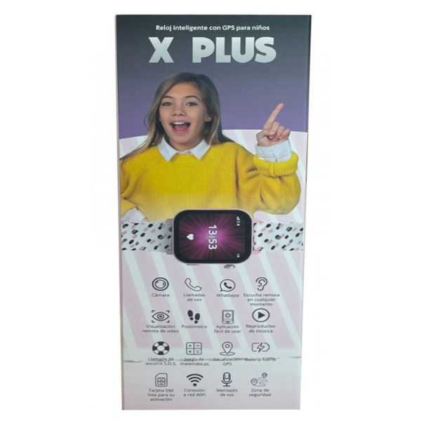 holawatch reloj inteligente x-plus pink ( cefa - 01137 ) holawatch reloj inteligente x-plus pink ( cefa - 01137 )