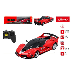 rastar coche r/c ferrari fxx evo 1:24 ( color baby - 46359)