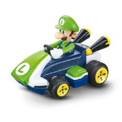 carrera tabletop mario kart racing set mini r/c (soldattoys - 430015)