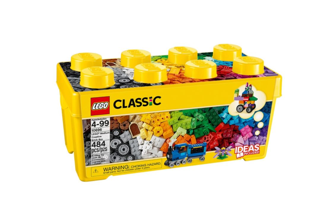 lego classic caja de ladrillos mediana (lego - 10696)