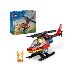 lego city helicoptero rescate bomberos (lego - 60411)