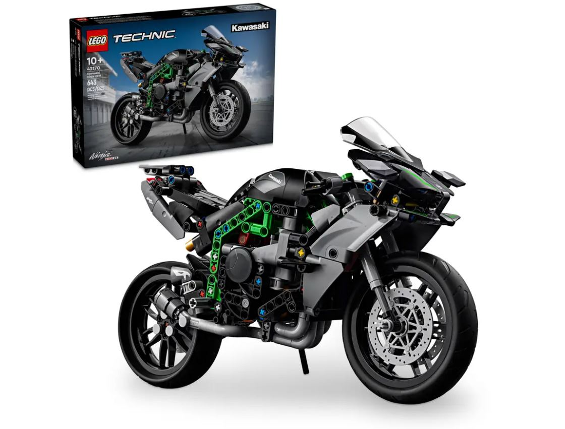 lego technic moto kawasaki ninja h2r (lego - 42170)