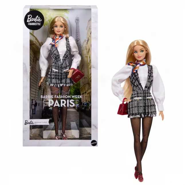 barbie signature bstyle travel paris (mattel - jjx30)