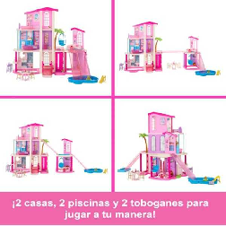 barbie dreamhouse casa para muÑecas (mattel - jkg84)