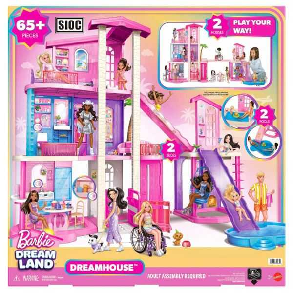 barbie dreamhouse casa para muÑecas (mattel - jkg84) barbie dreamhouse casa para muÑecas (mattel - jkg84)