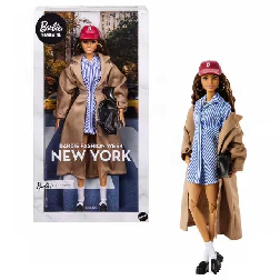 barbie signature bstyle travel new york (mattel - jjx32)