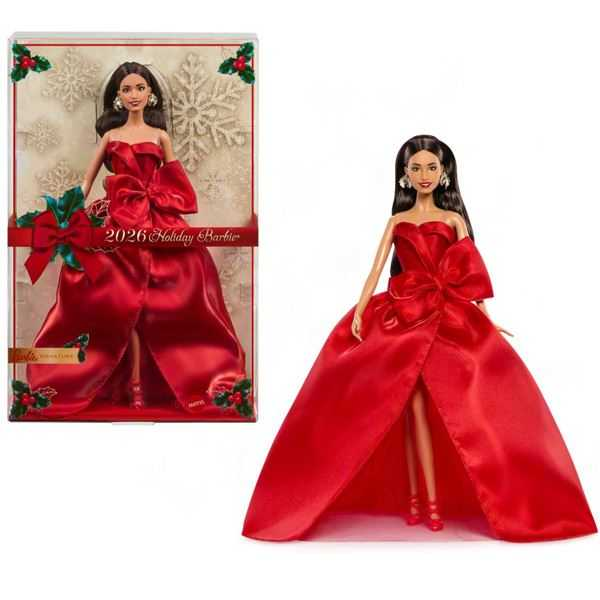 barbie signature holiday muÑeca latina (mattel - jjx67) barbie signature holiday muÑeca latina (mattel - jjx67)
