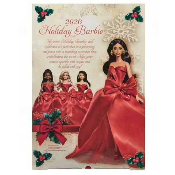 barbie signature holiday muÑeca latina (mattel - jjx67) barbie signature holiday muÑeca latina (mattel - jjx67)