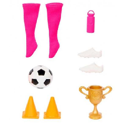 barbie tu puedes ser jugadora de futbol (mattel - jmk20)