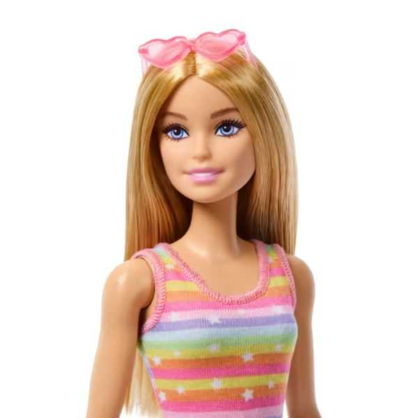 barbie muÑeca patina y corre con perrito (mattel - jmj44)