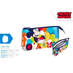 mickey portatodo triple (kids licensing - mk22088)