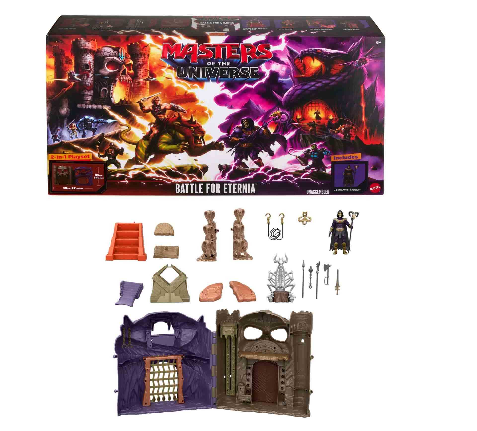 masters of the universe battle for eternia 2 en 1 (mattel - jkn95) masters of the universe battle for eternia 2 en 1 (mattel - jkn95)
