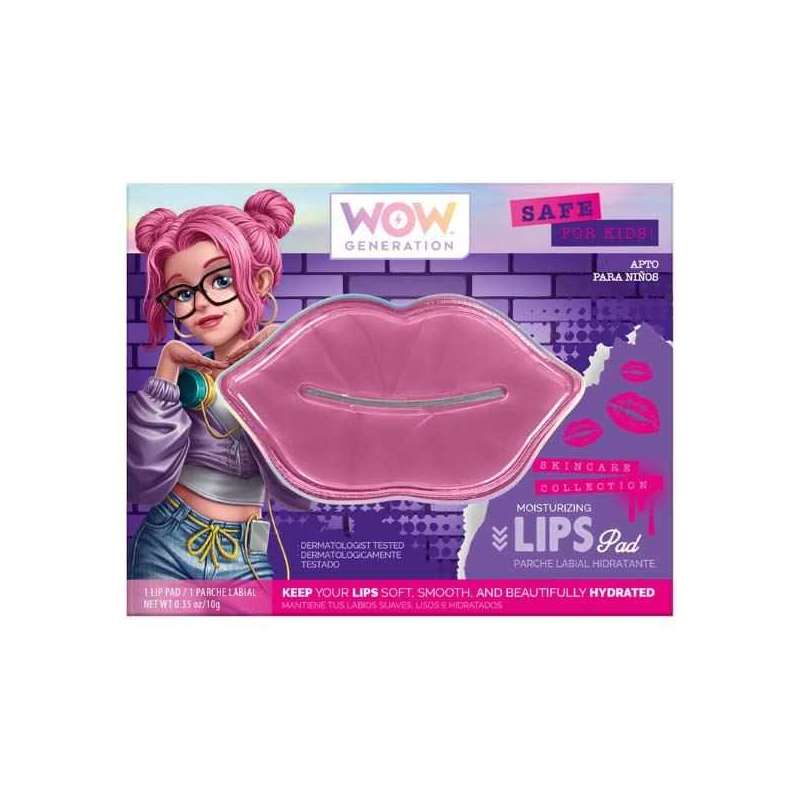 wow generation parche hidratante para labios (kids licensing - wow00136)
