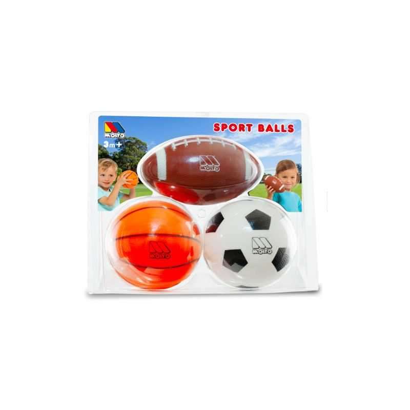 molto set de tres balones deportivos ( molto - 24723) molto set de tres balones deportivos ( molto - 24723)