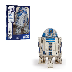 4d build puzzle star wars r2d2 (spin master - 6069817)