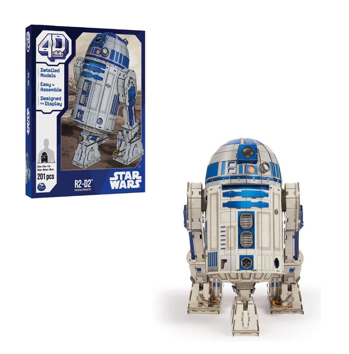 4d build puzzle star wars r2d2 (spin master - 6069817) 4d build puzzle star wars r2d2 (spin master - 6069817)