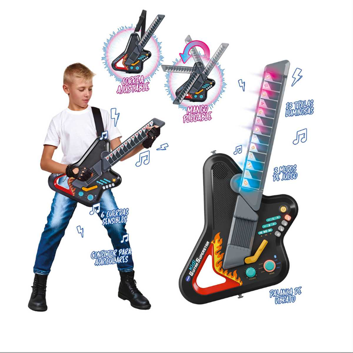 vtech kidiguitar superstar (vtech - 591022)