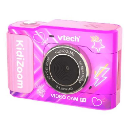vtech kidizoom video cam fx rosa (vtech - 594887)