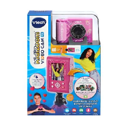 vtech kidizoom video cam fx rosa (vtech - 594887)