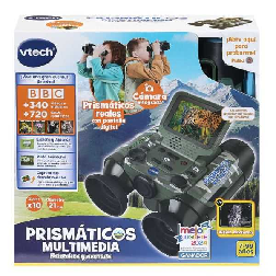 vtech prismaticos multimedia naturaleza y aventura camuflaje (vtech - 618867)