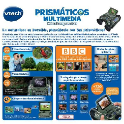 vtech prismaticos multimedia naturaleza y aventura camuflaje (vtech - 618867)