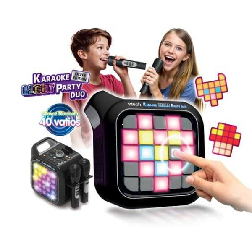 vtech karaoke light party duo silver (vtech - 581787)