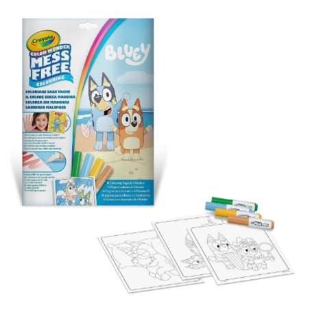 crayola color wonder colorea bluey (binney & smith - 75-4610)