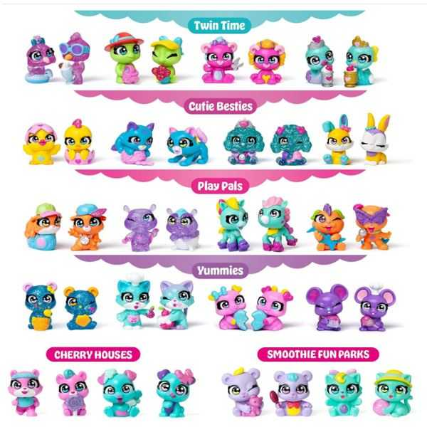 cherry pets smoothie fun parks bear twins (magic box - pcpsp106in20)