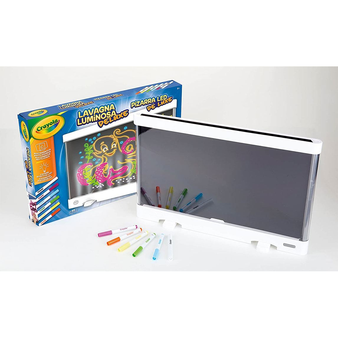 crayola pizarra led deluxe(74-7504)