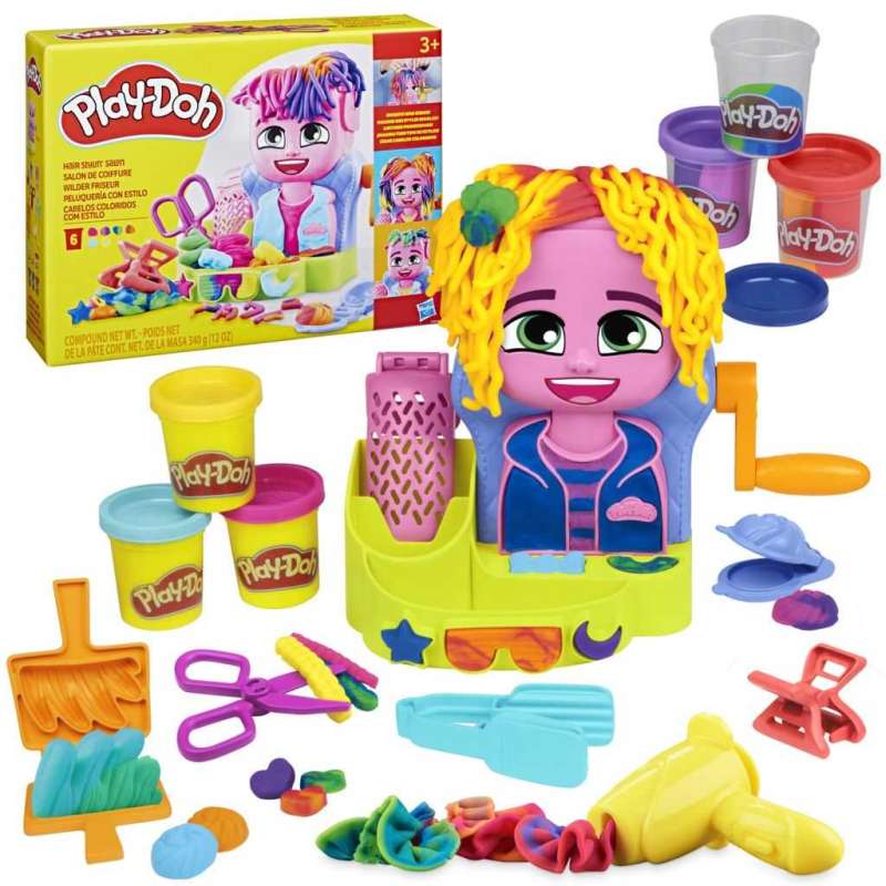 play-doh la peluqueria ( hasbro - f88075l0) play-doh la peluqueria ( hasbro - f88075l0)